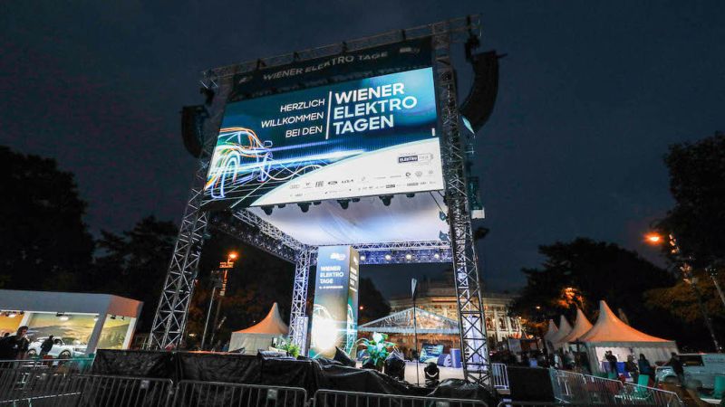 Elektromobilität auf dem Wiener Heldenplatz: 11. bis 15. September freihalten