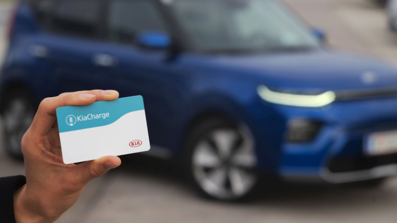 Kia mit eigenem Ladeservice