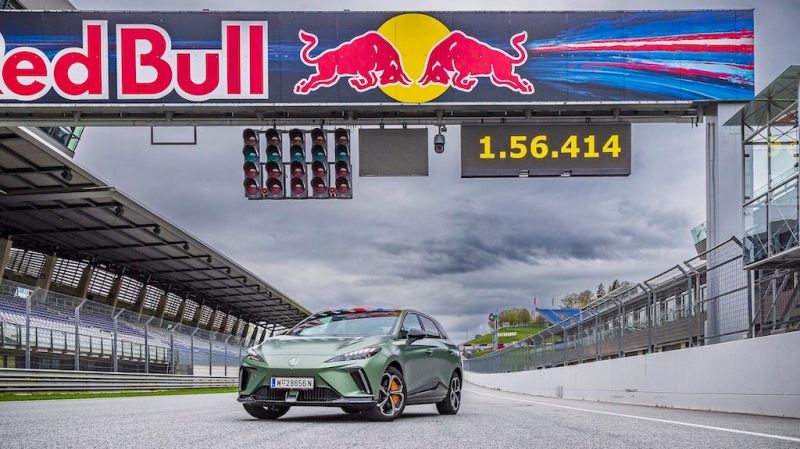 MG stellt Red-Bull-Ring-Rekord auf