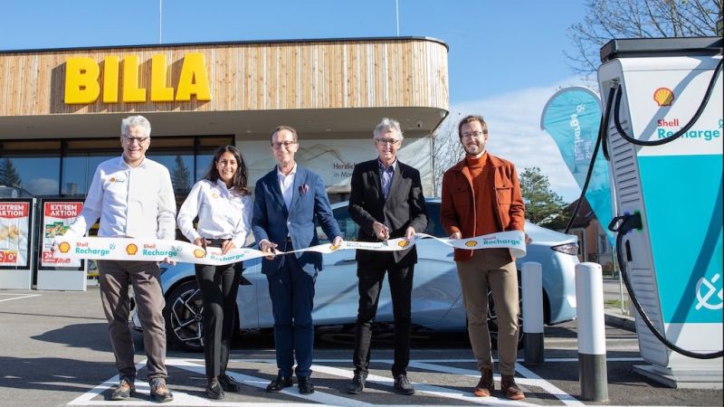 Schnellladen künftig bei Billa, Bipa und Penny