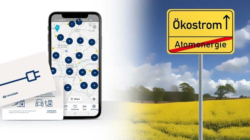 Kunden laden zu 100 Prozent erneuerbare Energien