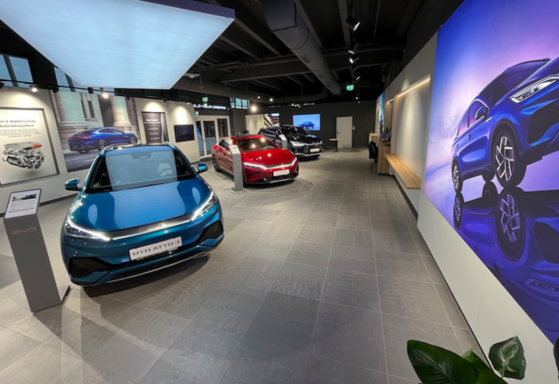 BYD: Erster Schauraum in SCS eröffnet
