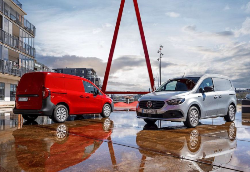  Mercedes Citan nun auch elektrisch unterwegs
