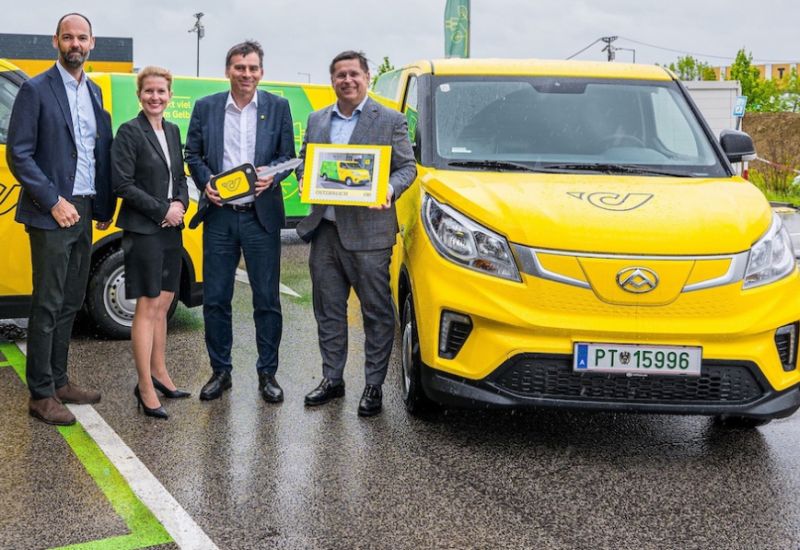  700 Maxus E-Transporter für die Post