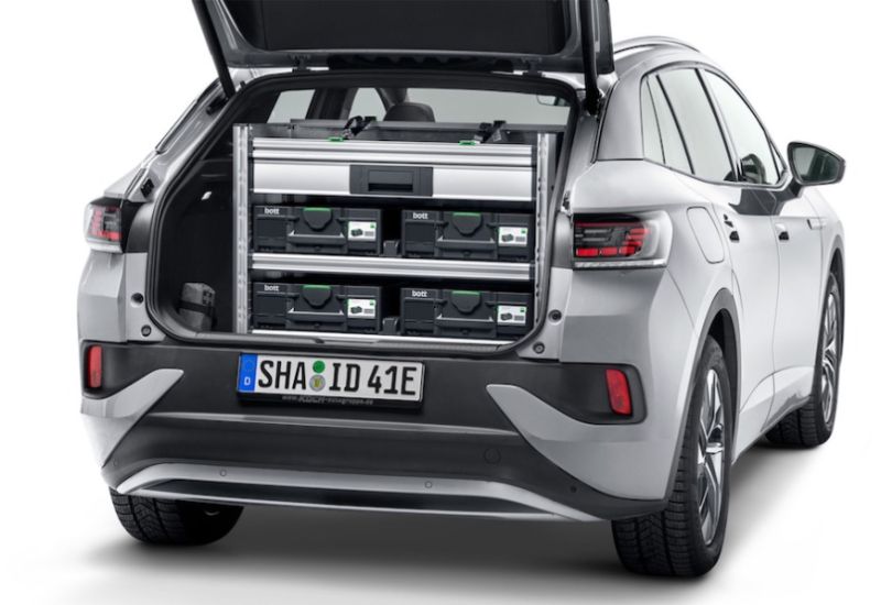  vario3 Mobilbox: Mitnehm-Einrichtung von bott