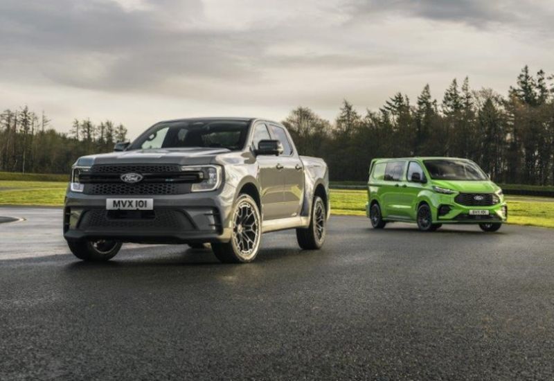  Ford Transit MS-RT und Ranger MS-RT: besonders sportliche Nutzis