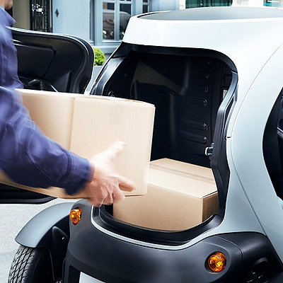  Twizy als Mikrotransporter