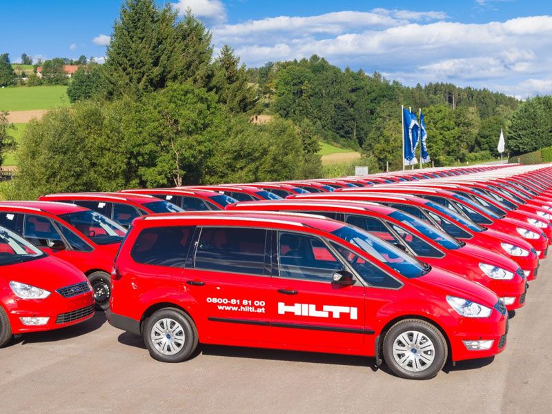  Hilti vertraut seit Jahren auf Ford