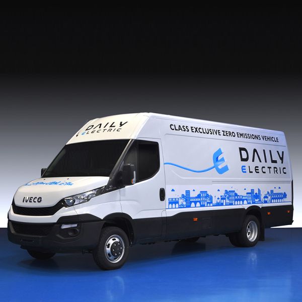  Iveco Daily elektrisch unterwegs
