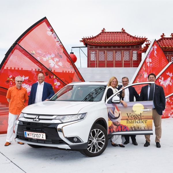  Mitsubishi macht Mörbisch mobil