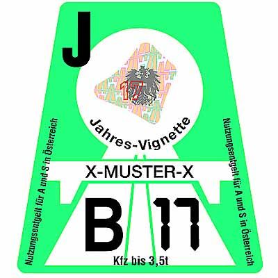  Neue Vignette um 0,8 Prozent teurer