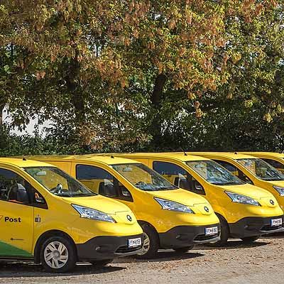  Post stockt Nissan-E-Flotte auf