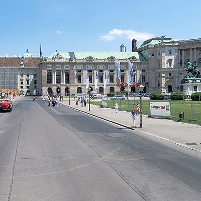  F1-Superstars am Heldenplatz