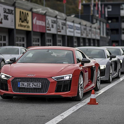  Ski-Stars am Salzburgring