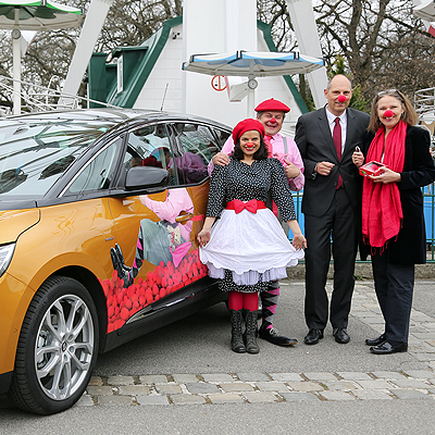 Renault unterstützt Clowndoctors