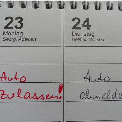   Tageszulassungen exorbitant gestiegen