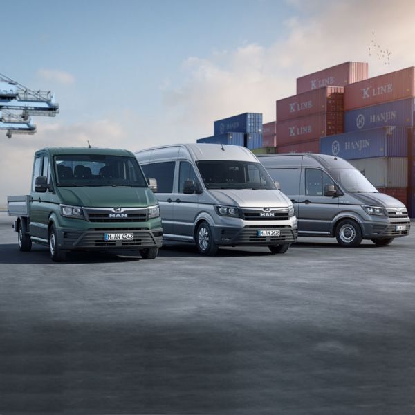  MAN: Wie der Lkw, so auch der Transporter