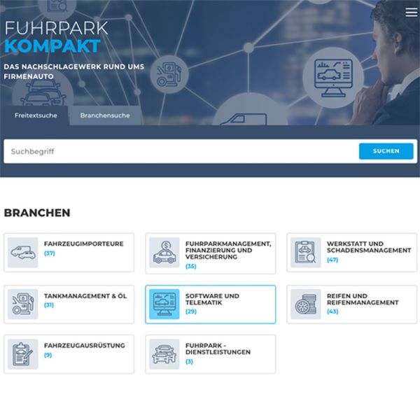  Neu im Angebot: Fuhrpark-Kompakt