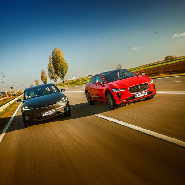  Vergleichstest Jaguar I-Pace vs. Tesla Model X: Spitzenstromer im Kältetest