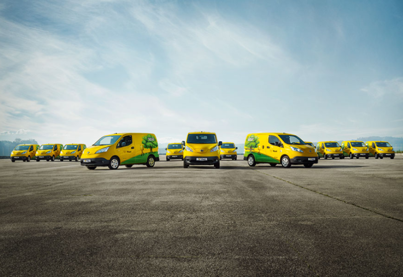  Die gelbe Post ist ganz schön grün