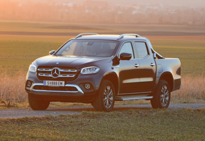  Mercedes X 350 d: Neuer Pick-up-Star