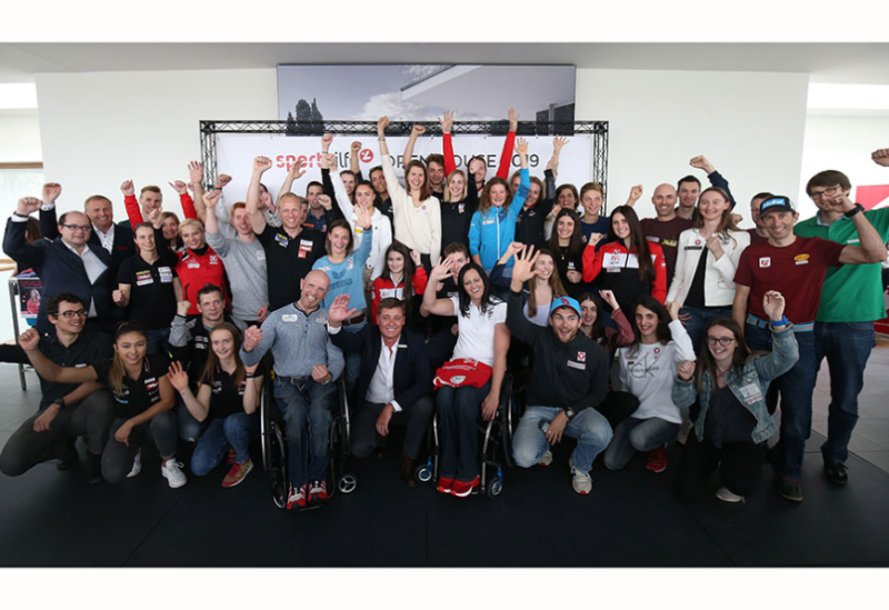  Sporthilfe bei Hyundai zu Gast