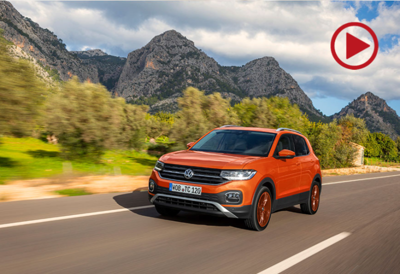  Österreich-Premiere des neuen VW T-Cross