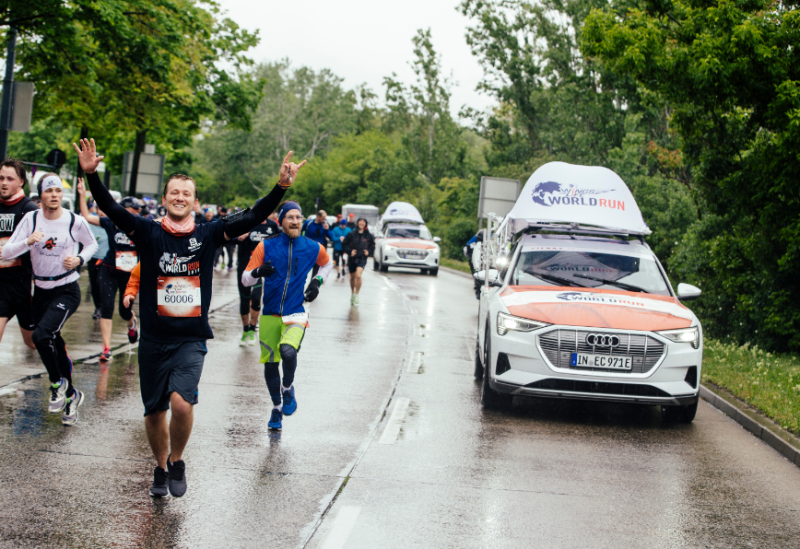  Wings for Life: e-tron "catchte" sie alle