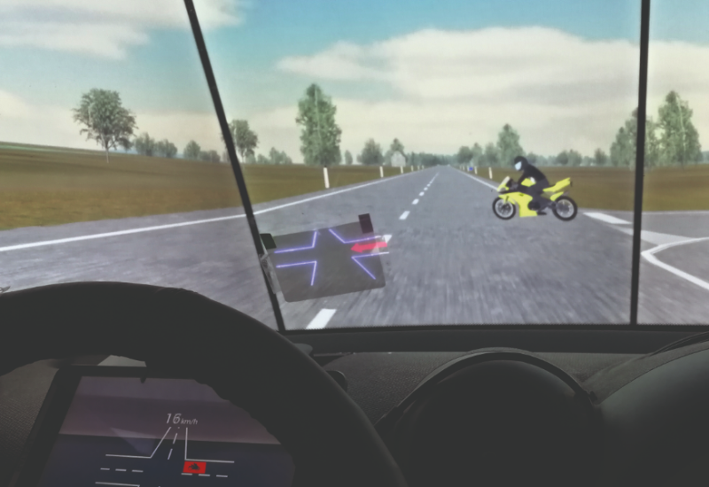  Übung am Simulator ist gut für Biker