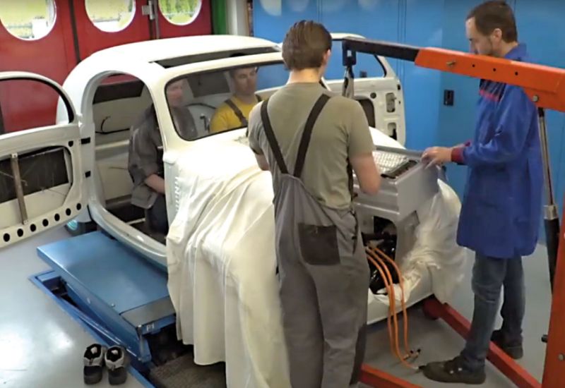  Das Steyr Baby bleibt putzig