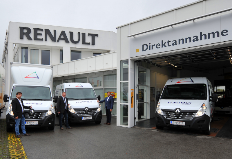  Hadolt Groupübernimmt 150. Nutzfahrzeug bei Vogl +Co