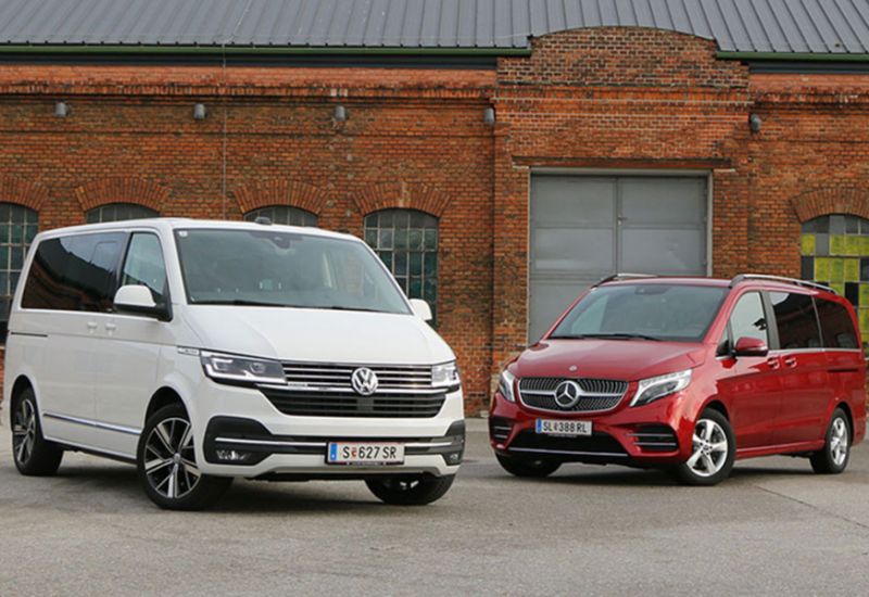  Vergleichstest: VW T6.1 Multivan vs. Mercedes V-Klasse
