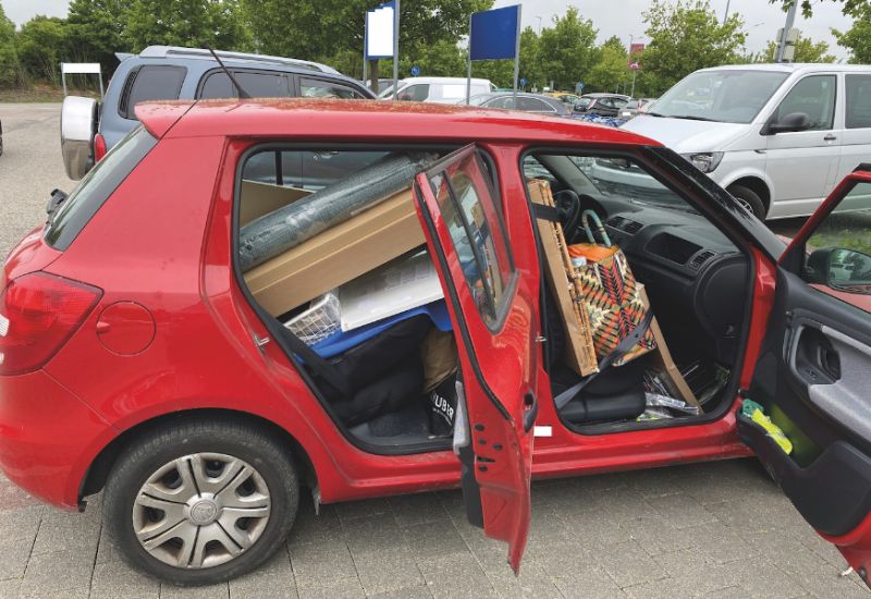  Ladungssicherheit: Auch im Pkw droht Gefahr!