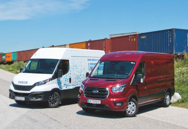  Vergleichstest: Iveco Daily VS Ford Transit 