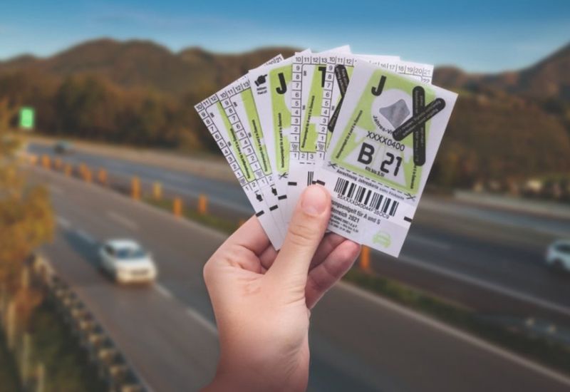  Klebe-Vignette 2021 ab morgen im Handel 