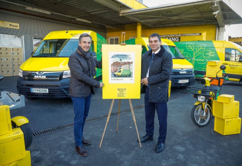  Post nimmt 2.000. E-Fahrzeug in Betrieb