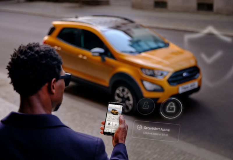  Fords Alarmanlage kommuniziert mit dem Besitzer 