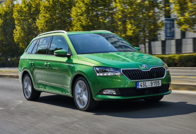  Skoda liftet den Fabia Combi 