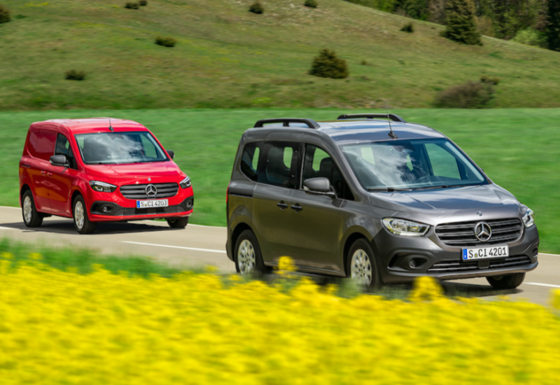  Erste Sitzprobe im neuen Mercedes Citan