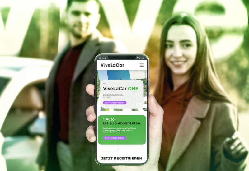  ViveLaCar ONE ist das erste Auto-Abo im Sharing