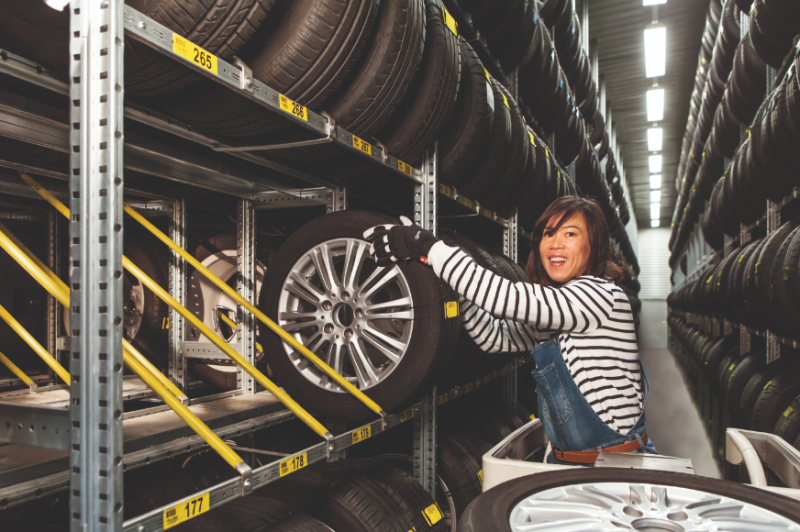  Lösung für die großen Räder