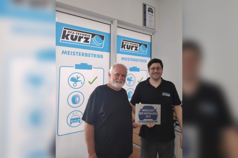  Glücklicher Gewinner bei "Werkstatt des Vertrauens"