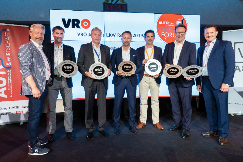  VRÖ-Awards: Glückliche Gewinner
